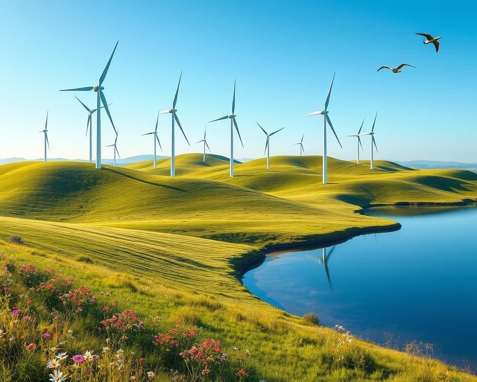 Windkraft und innovative Windturbinen