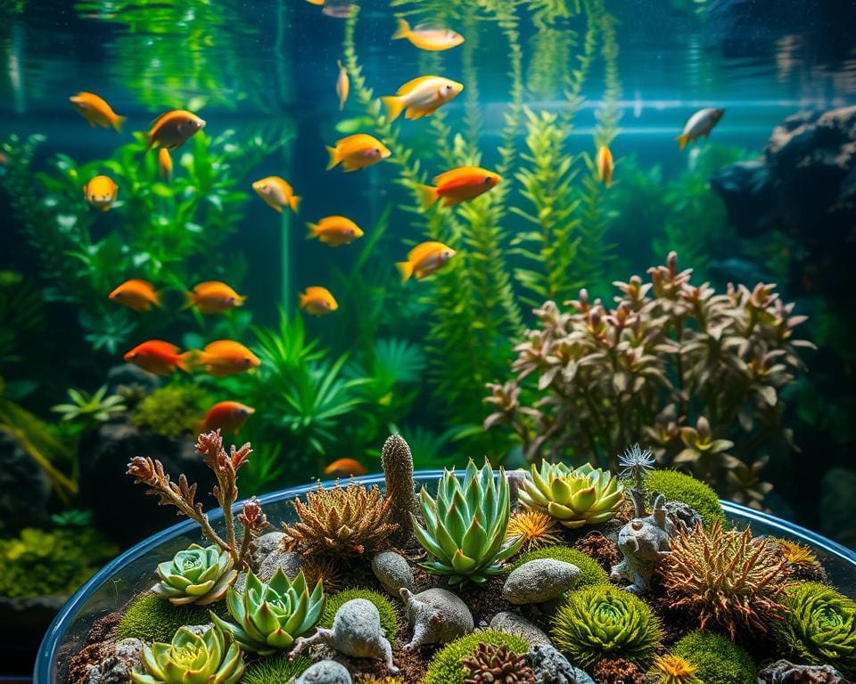 Aquarium oder Terrarium