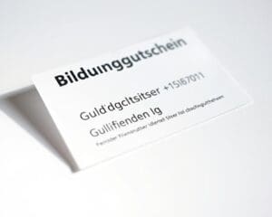 Bildungsgutschein: Wie lange ist er gültig?