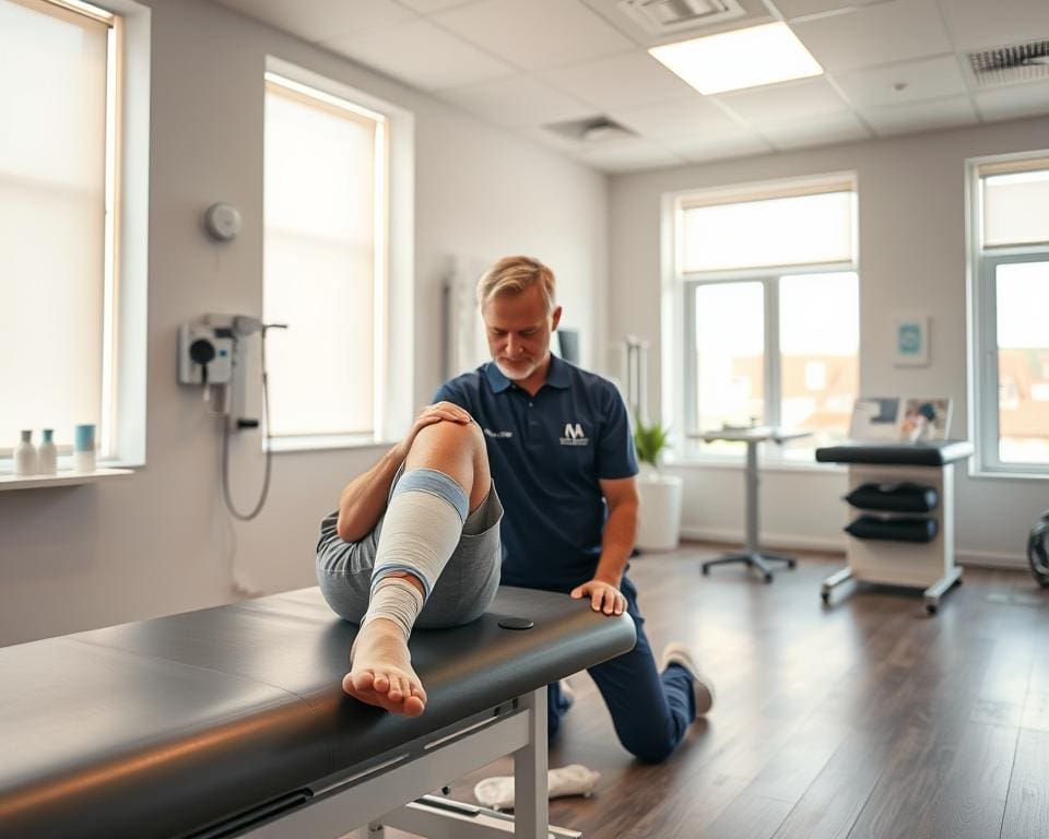 Schmerzen im Knie? Revitalis Physiotherapie hilft