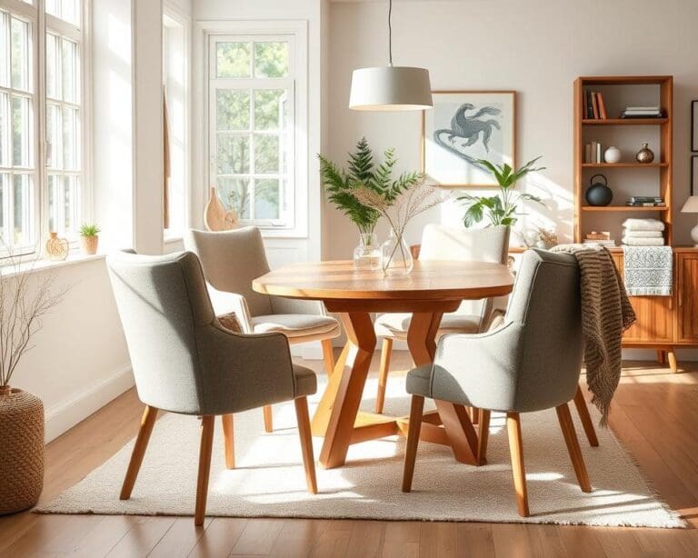 Polsterstühle im skandinavischen Look für Esszimmer