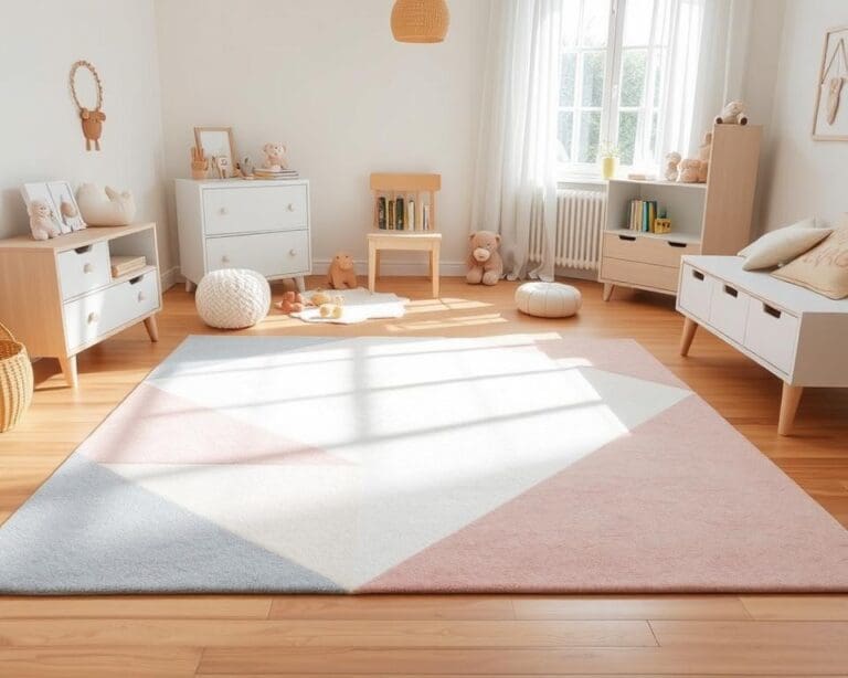 Teppiche im modernen Stil für minimalistische Kinderzimmer
