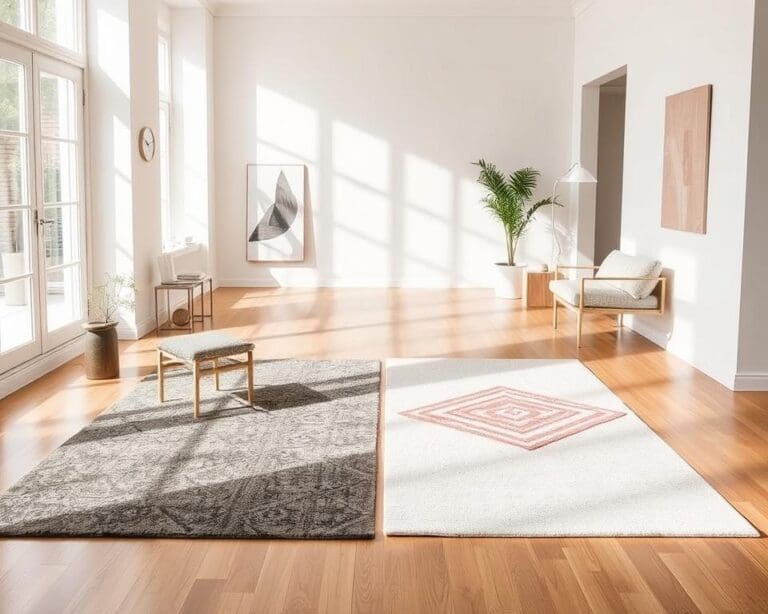 Teppiche im modernen Stil für minimalistische Wohnräume