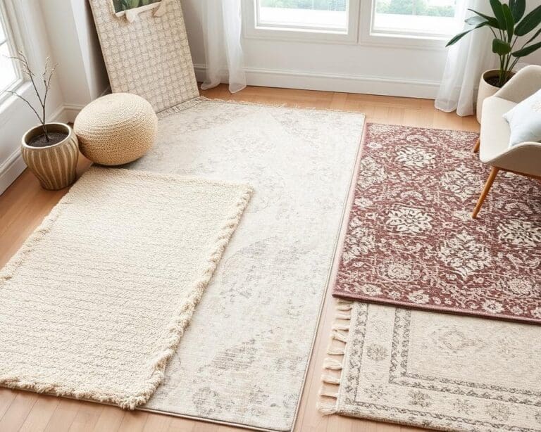 Teppiche in neutralen Farben für vielseitige Verwendung