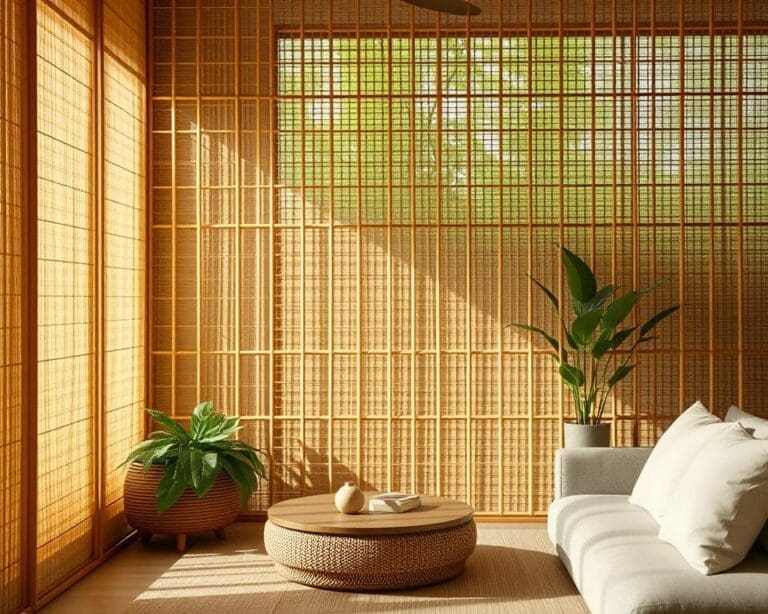 Wandpaneele aus Bambus für ein natürliches Ambiente