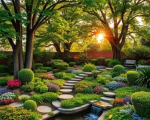 Wie ein Gartengestalter mit wenig Platz viel schafft