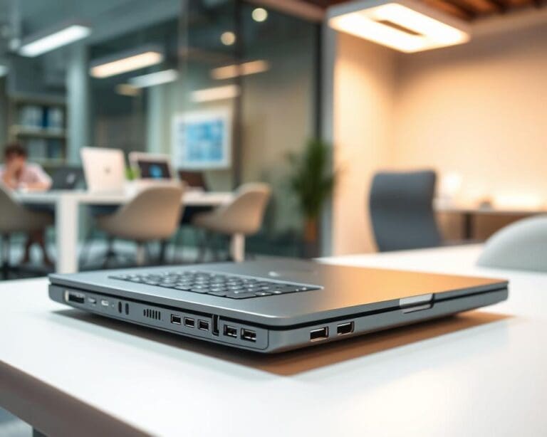 Braucht ein Business-Laptop spezielle Anschlüsse?
