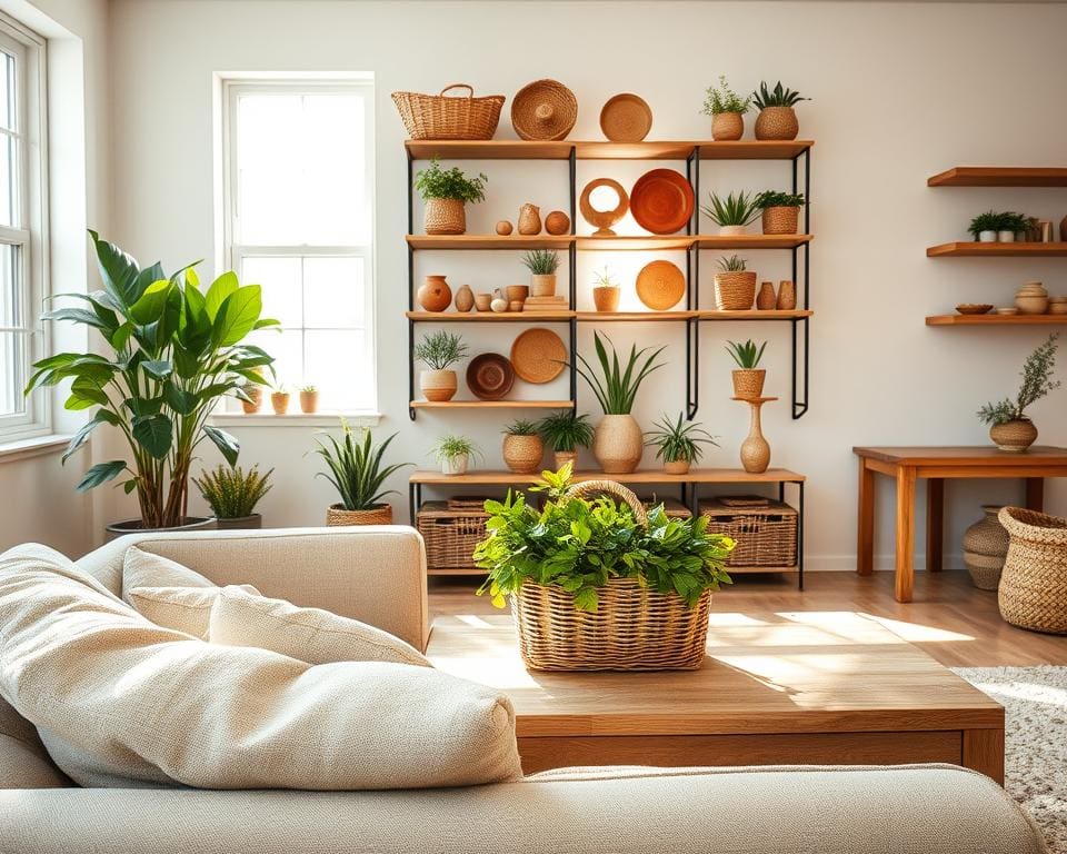 Einrichten mit natürlichen Materialien