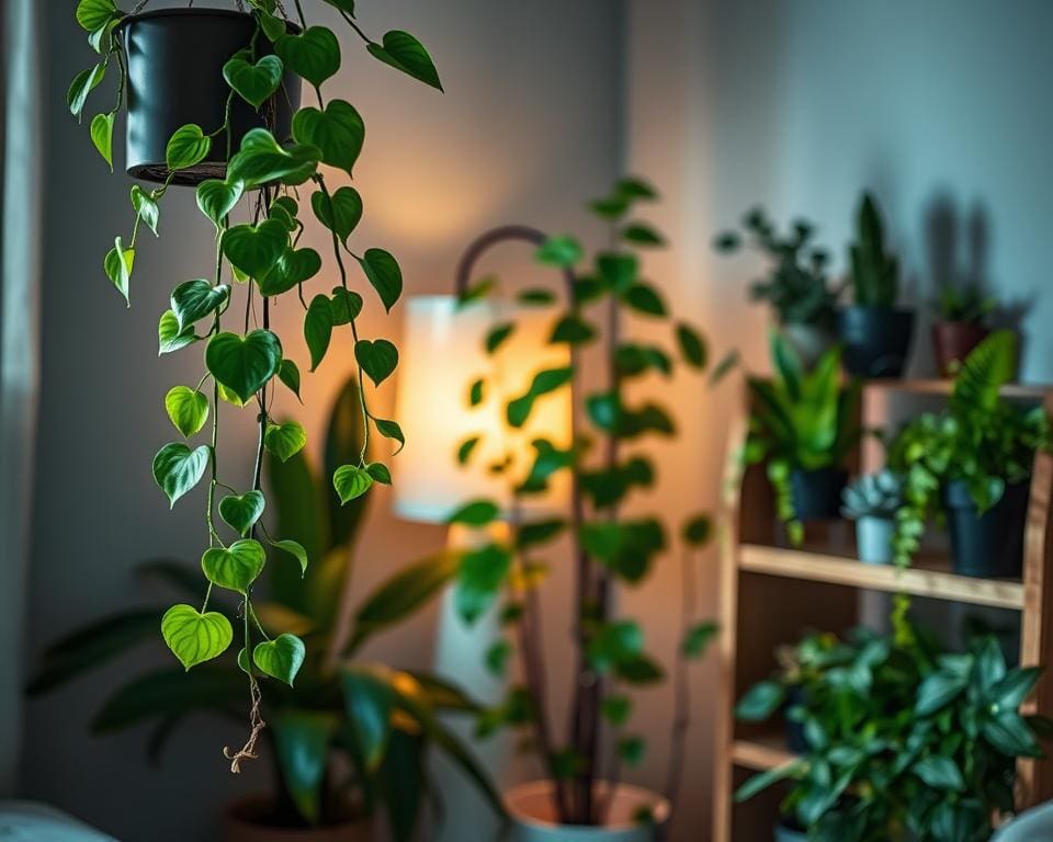 Pflanzen für wenig Licht