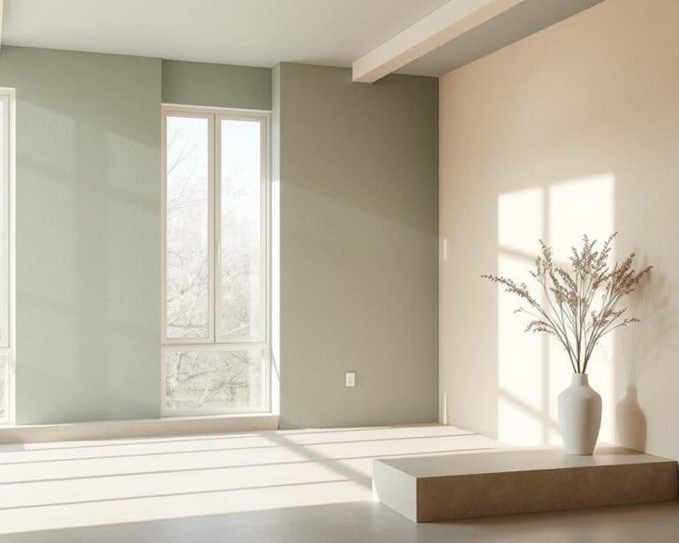 Was sind moderne Farben für Wand und Decke?