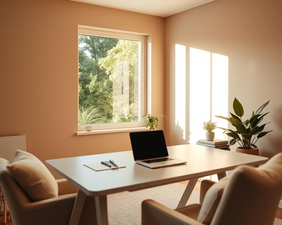 Was sind ruhige Farbwelten für dein Homeoffice?