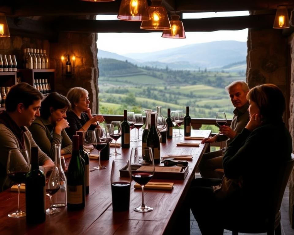 Weinverkostungen im Piemont