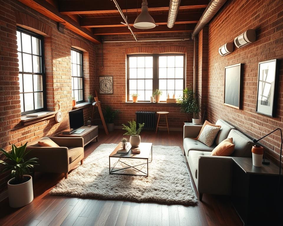 Wie bringst du Loft-Charakter in kleine Räume?
