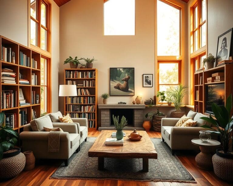 Wie gestaltest du ein Wohnzimmer ohne Fernseher?