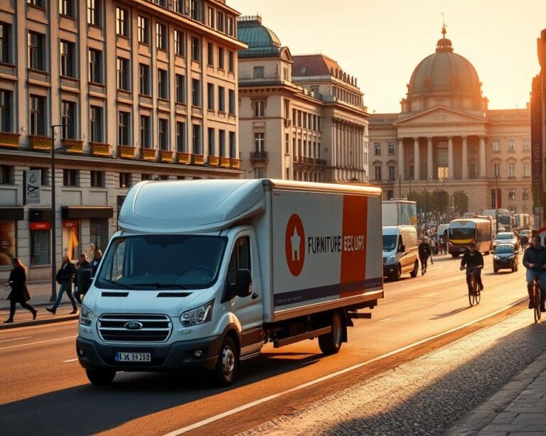 Wie lange dauert ein Möbeltransport Berlin in der Stadt?