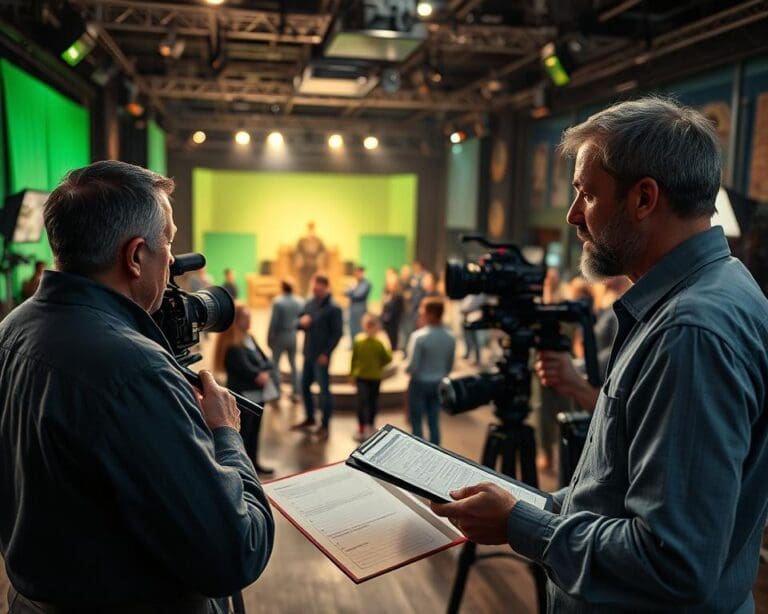 Wie plant ein Produktionsleiter den Filmdreh?