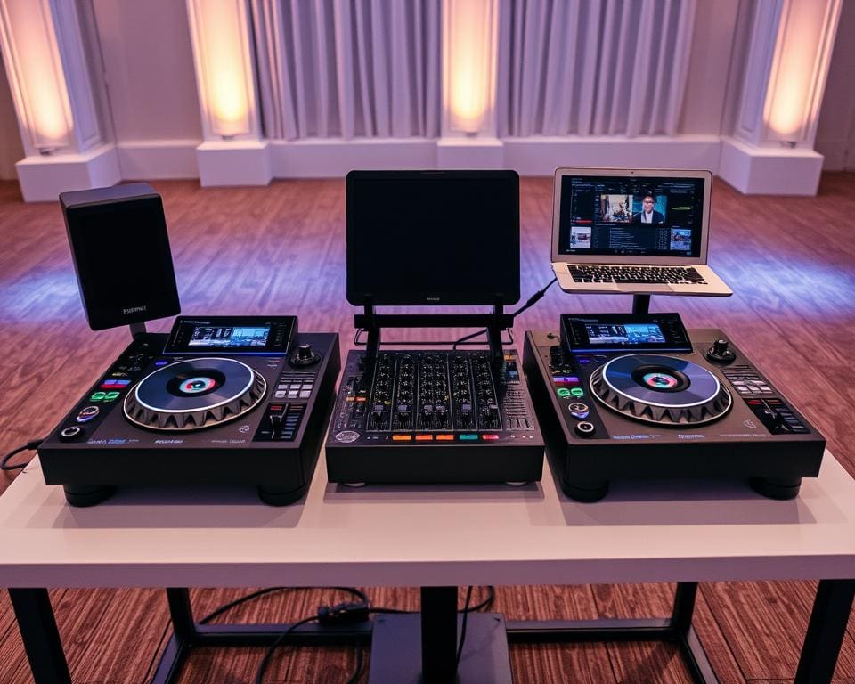 professionelles Equipment für DJ Bernd Rohr