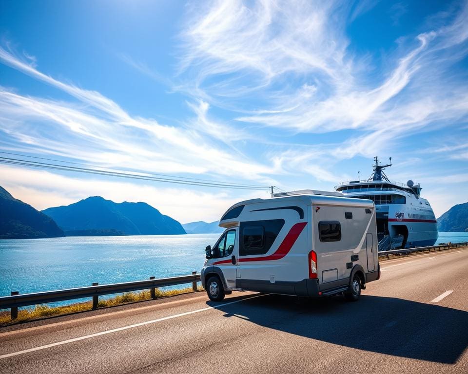 Anreise mit Wohnmobil und Fähre nach Norwegen