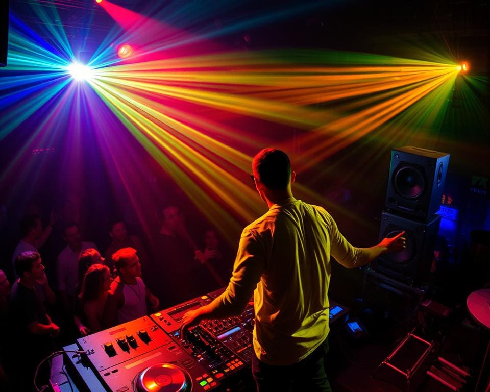 DJ in Clubs und auf Festivals