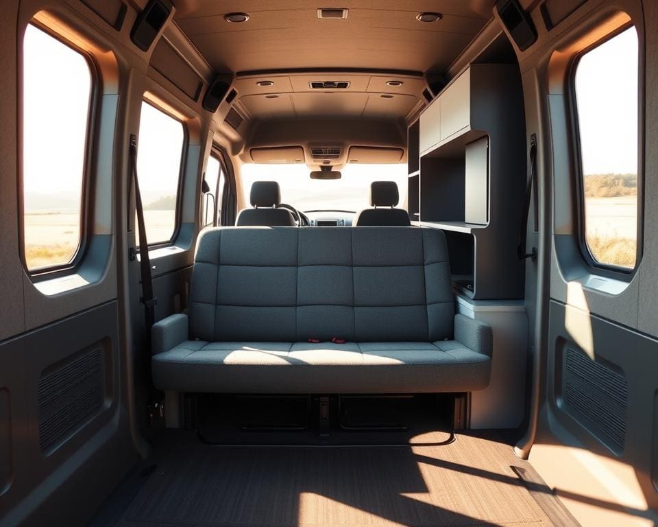 Komfort und Wohnraum im Ford Transit