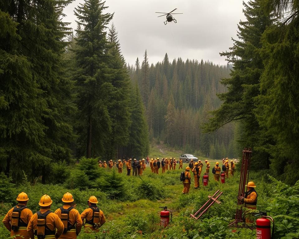 Präventionsmaßnahmen gegen Waldbrände