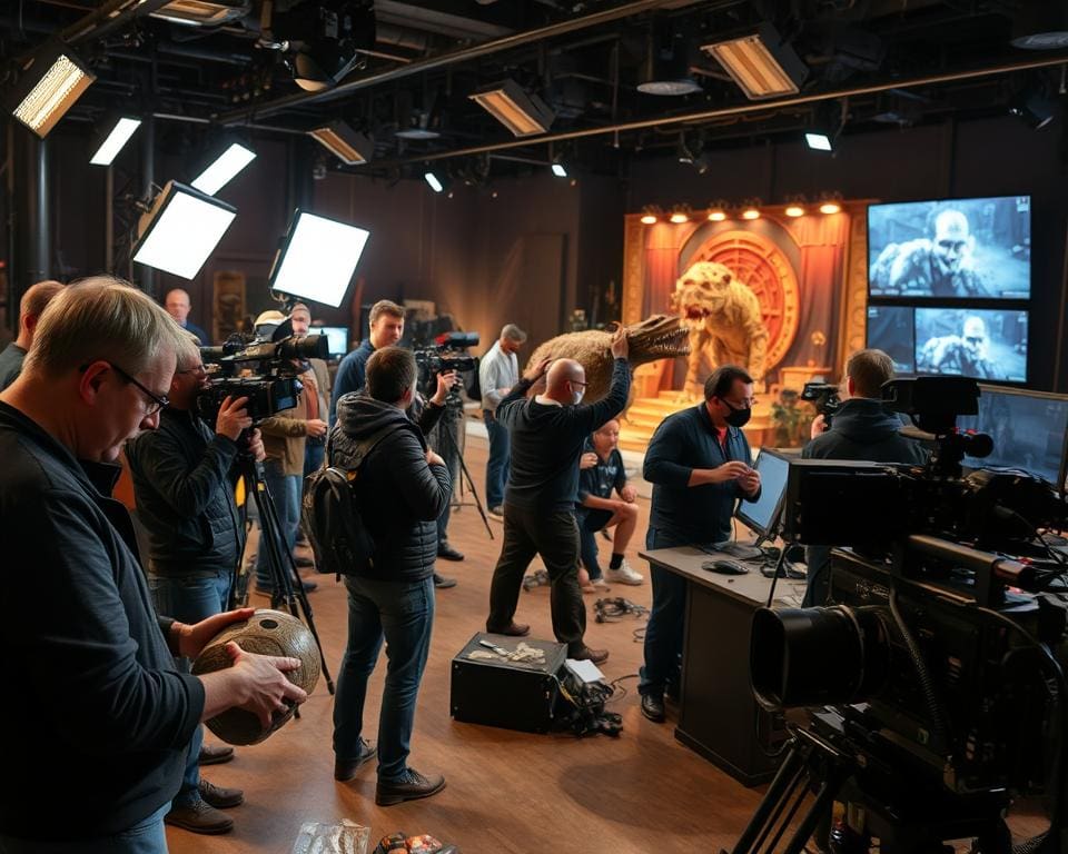 Spezialeffekte am Set