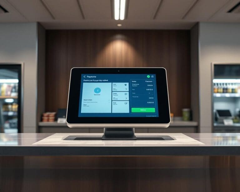 Was bringt ein großes Touchdisplay beim Bezahlen?