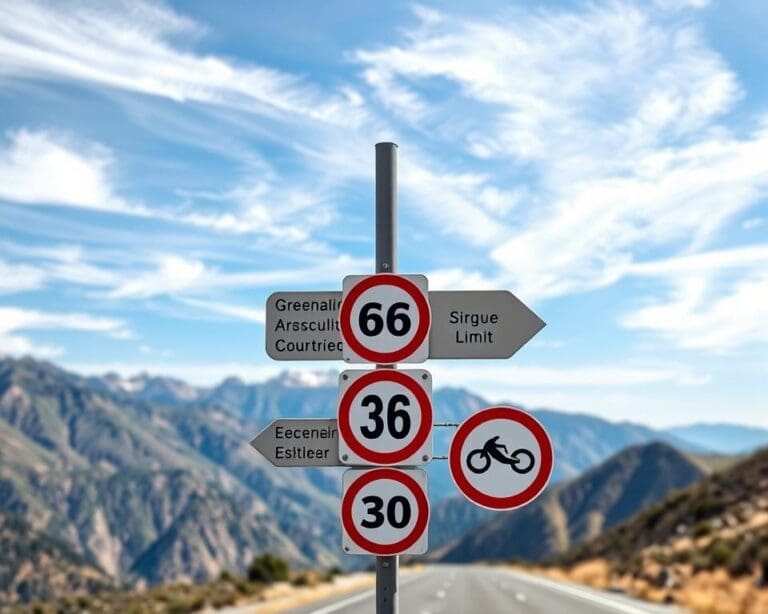 Welche Tempolimits gelten für Motorräder im Ausland?