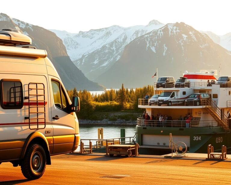 Wie fährt man mit Camper und Fähre nach Norwegen?