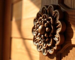 Wie pflege ich meine Rosetten aus Holz?