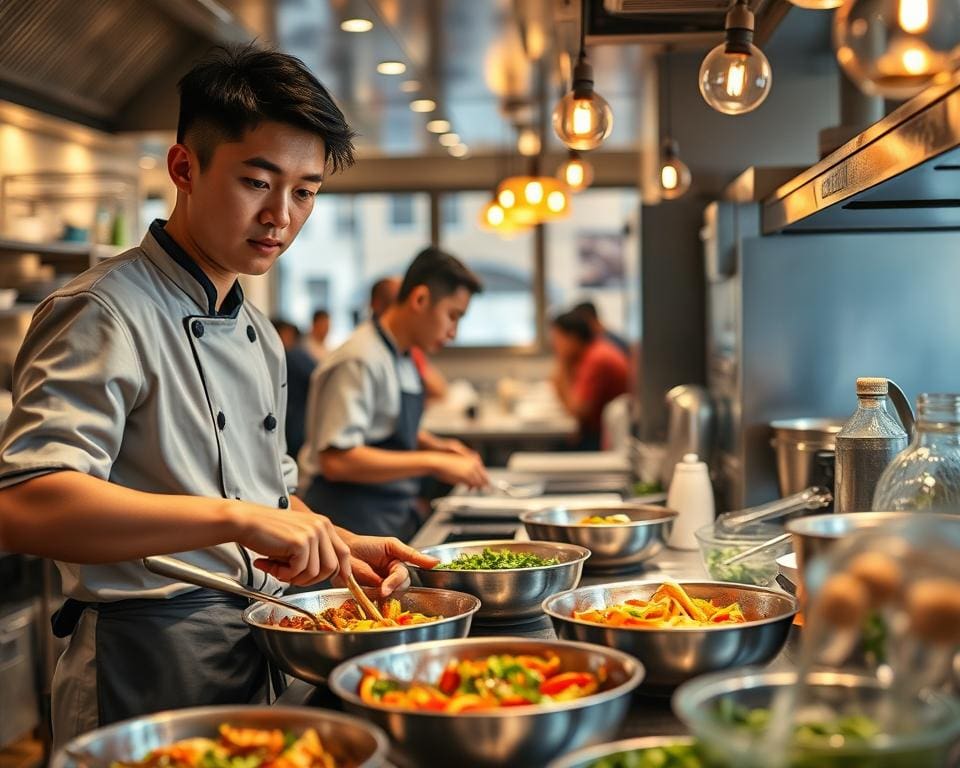 Azubis aus Vietnam in der Gastronomie