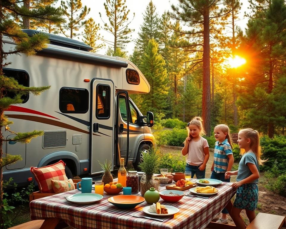 Camping mit Kindern im Wohnmobil