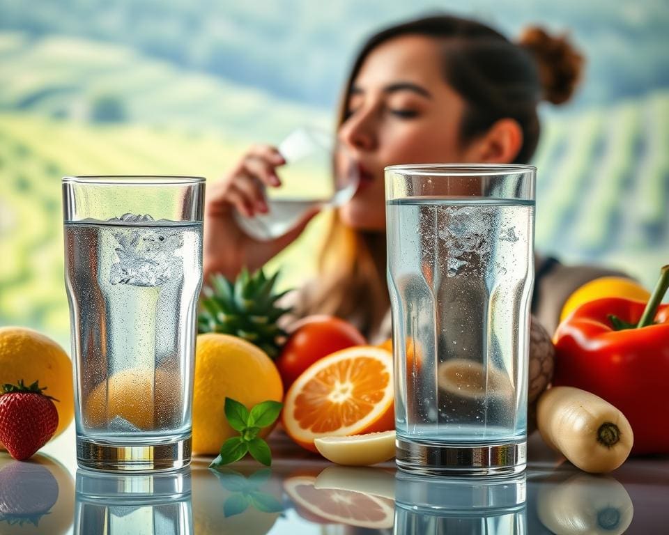 Gesundheitsvorteile von Wasser trinken