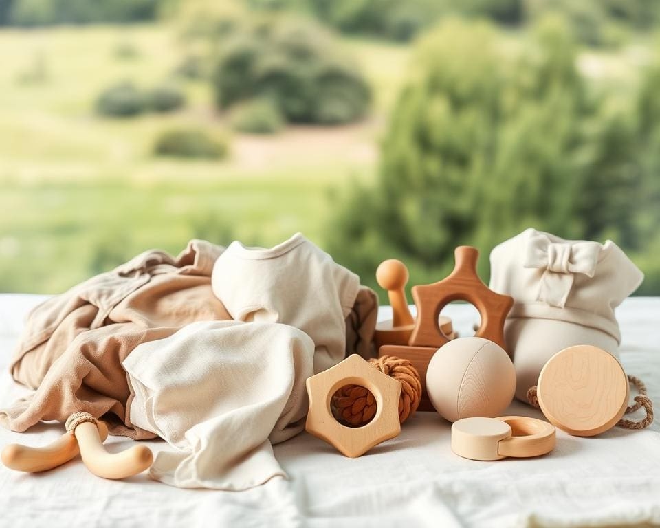 Nachhaltige Accessoires für dein Neugeborenes