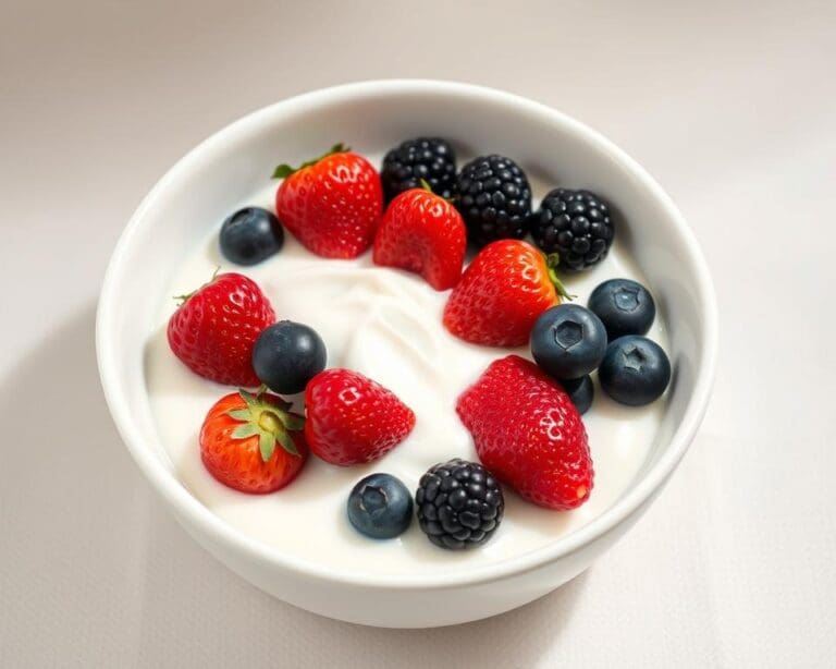 Wie gesund ist Quark mit Beeren