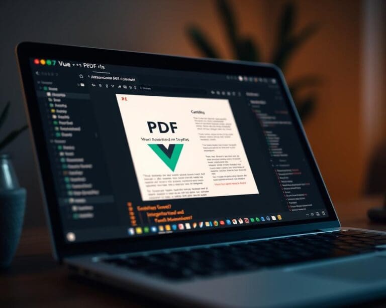 Wie integriert man eine PDF-Datei in eine Vue-Anwendung?