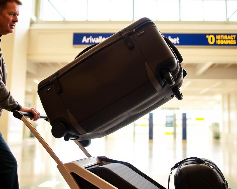 Wie man schweres Gepäck am besten handhabt