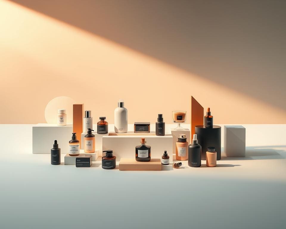 Wie werden Produkte visuell inszeniert?