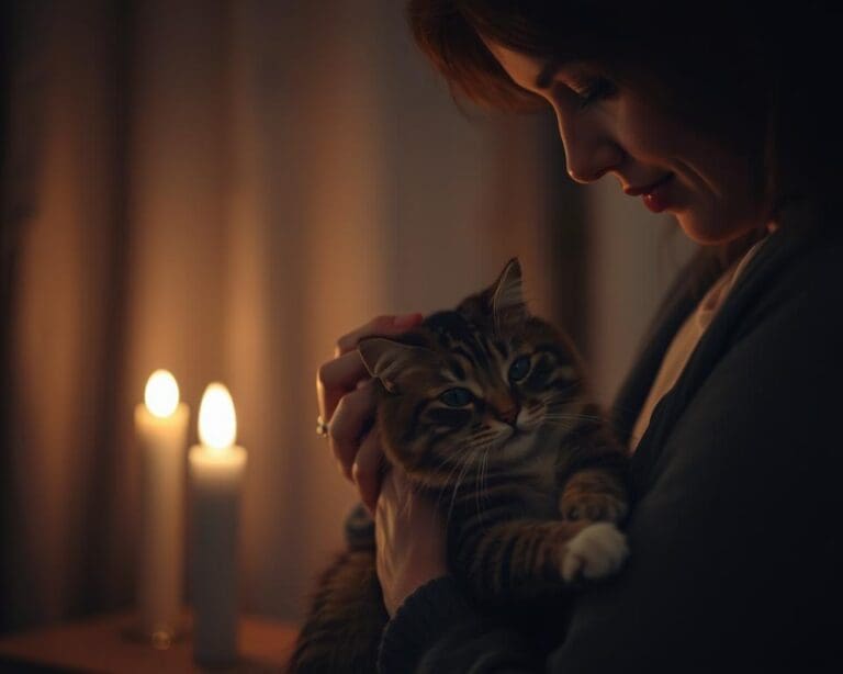 Abschied Katze – welche Rituale helfen?