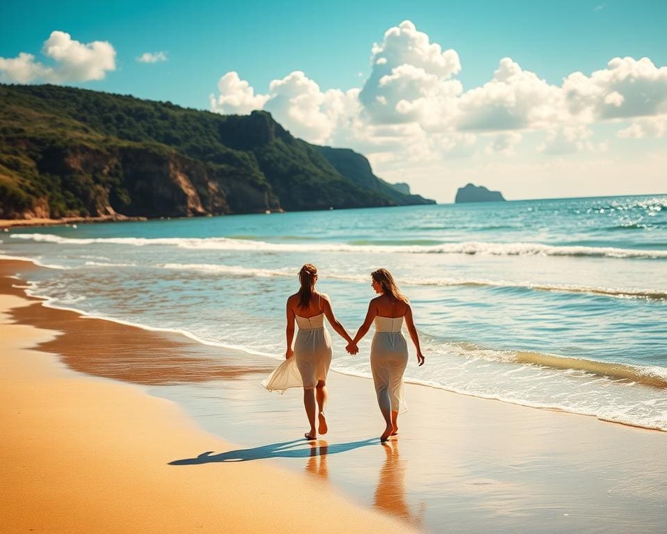 Aktivitäten für Paare am Strand