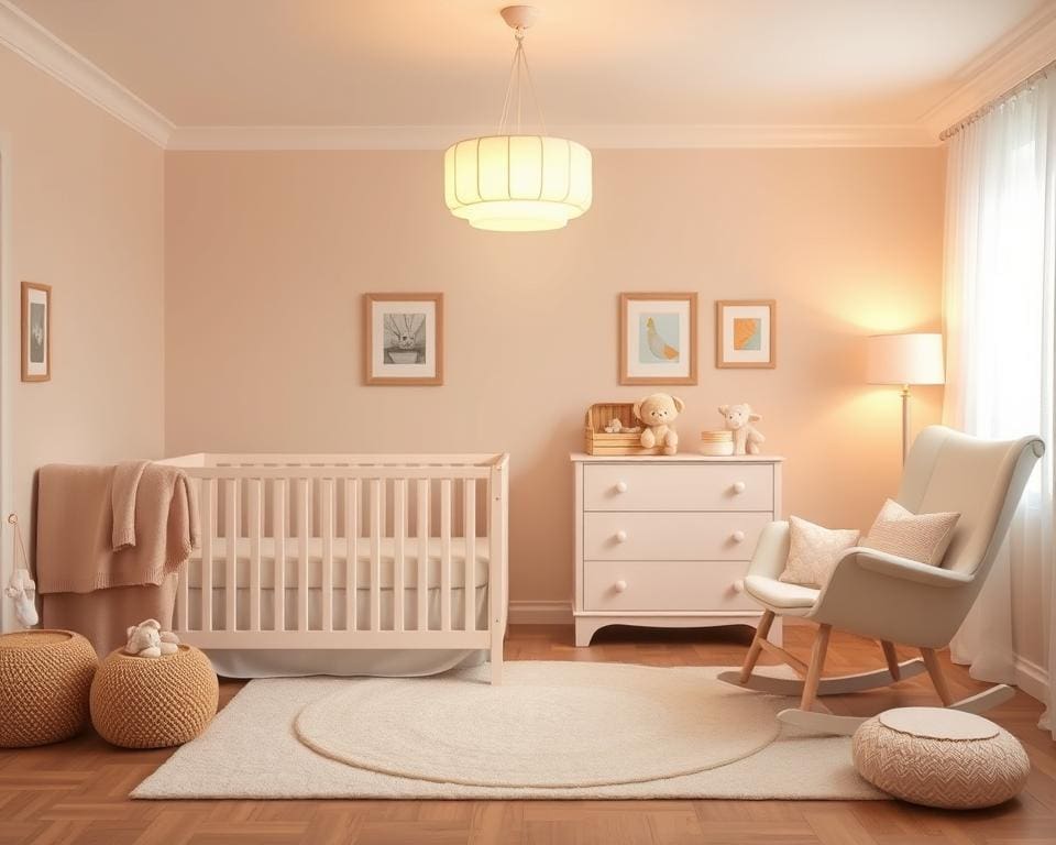 Farben für Babyräume