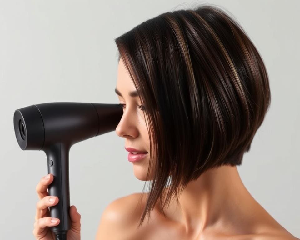 Föhn für empfindliches Haar
