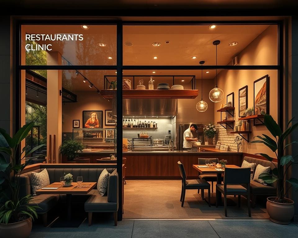 Restaurant mit gesunder Küche für Kliniknähe