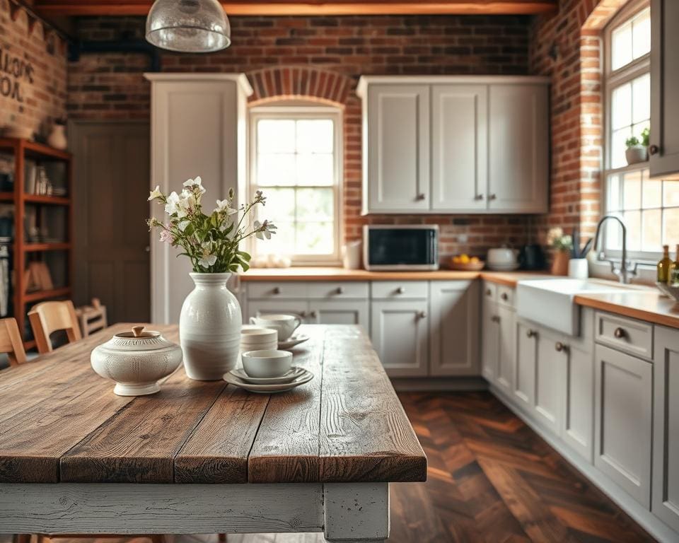 Vintage-Elemente für moderne Küchen