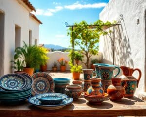 Was ist typisch für spanisches Keramikgeschirr?