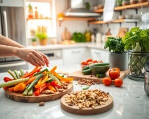 Wie bereitest du nährstoffreiche Snacks vor?