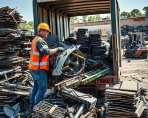 Wie läuft eine Abholung von Altmetall professionell ab?