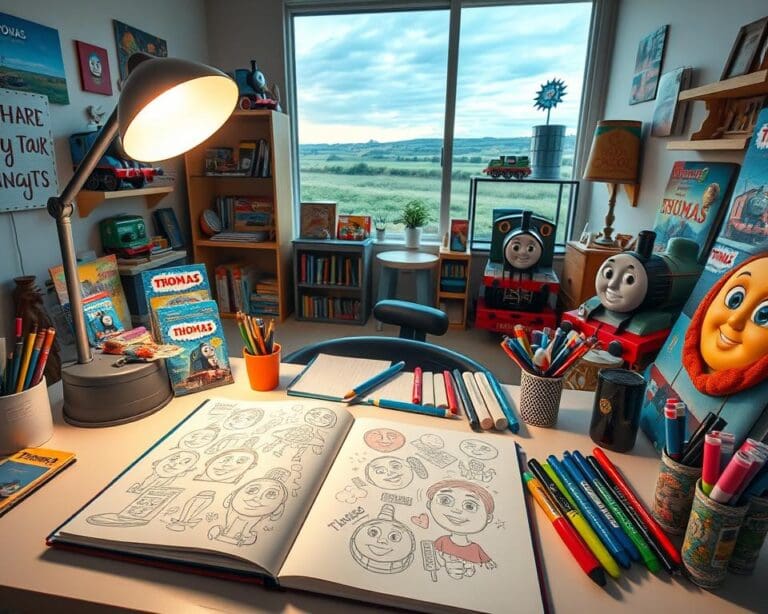 Wie nutzt man verschiedene Serien von Thomas kreativ?