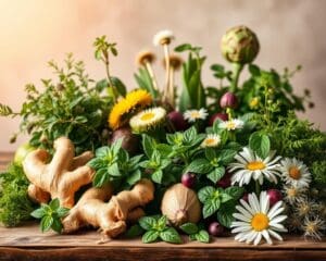 Welche Heilpflanzen fördern die Verdauung?