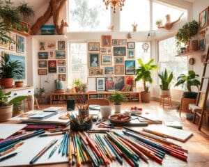 Wie bringe ich mehr Kreativität ins Zuhause?